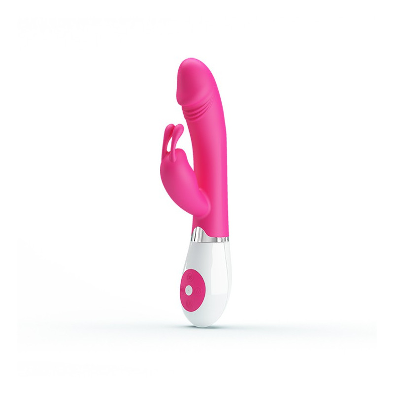 Pretty Love Vibro Rabbit Gene Voice Controle Rose